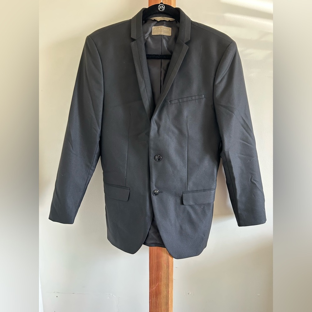 Zara Charcoal Men's Blazer